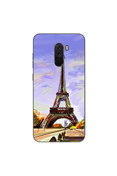 OEM Husa compatibila cu Xiaomi Pocophone F1 Silicon Gel Tpu Model Desen Turnu...