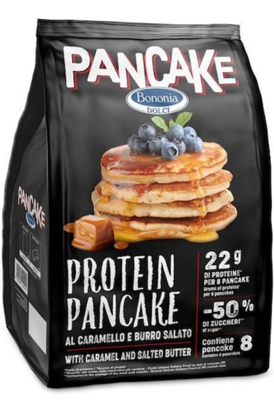 Gayoor BONONIA DOLCI TUZLU KARAMEL AROMALI PROTEİN PANCAKE 200 GR *8'Lİ