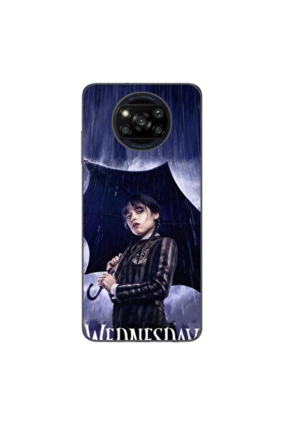 OEM Husa compatibila cu Xiaomi Poco X3 Pro Silicon Gel Tpu Model Wednesday Um...