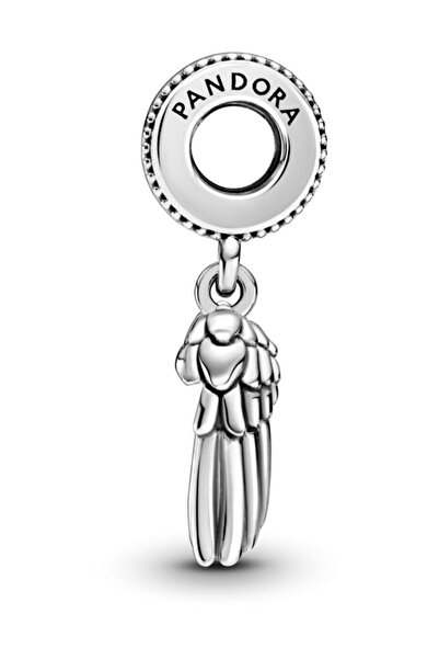 Pandora Charm Club 2021 cu aripi de inger si inima Let Your Dreams Fly - Argint 925