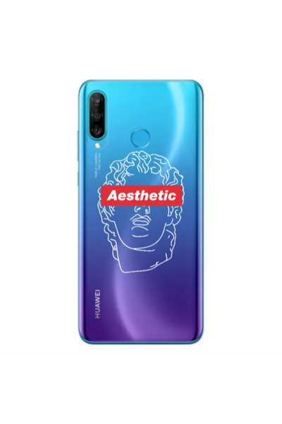 Other Huawei P30 Lite Aesthetic Transparent Silicone TPU Θήκη