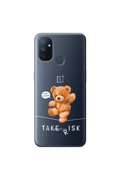 Other Oneplus Nord 100 Take risk Transparent Silicone TPU Θήκη