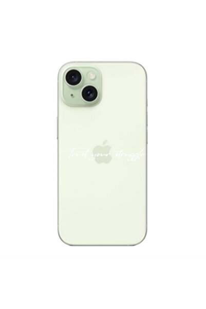 Other Apple iPhone 15 Plus Trust your struggle Transparent Silicone TPU Θήκη