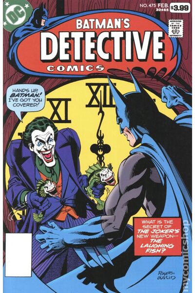 Kolektif Kitap Detective Comics Facsimile Edition #475A (ingilizce)