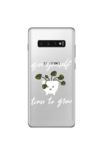 Other Samsung S10 Plus Give Yourself Transparent Silicone TPU Θήκη