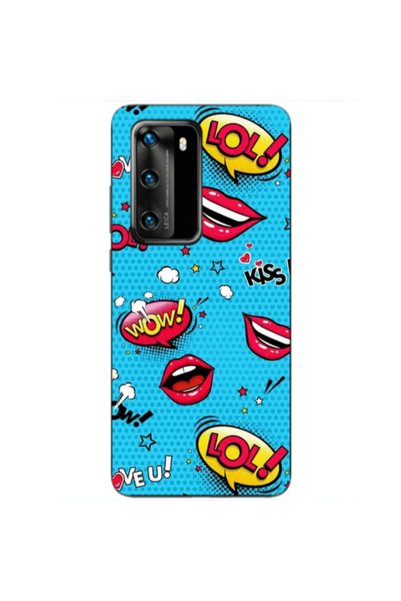 Other Huawei P40 Sticker Lol desing Transparent Silicone TPU Θήκη