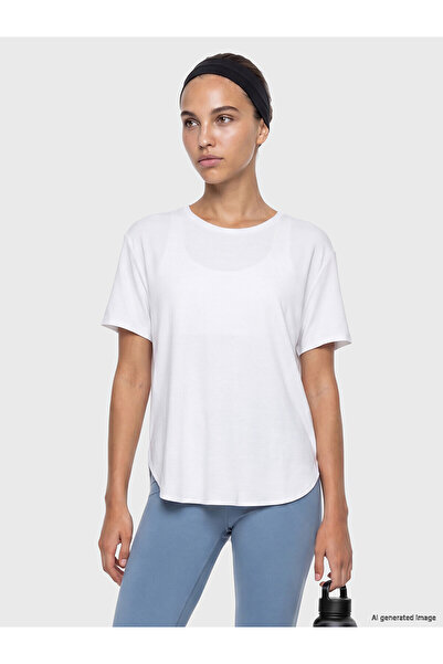 LC Waikiki NEVAVM Farkıyla Oversize Modal Mixed Γυναικείο Αθλητικό T-Shirt