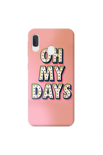 Other Samsung A20E Oh my days Transparent Silicone TPU Θήκη