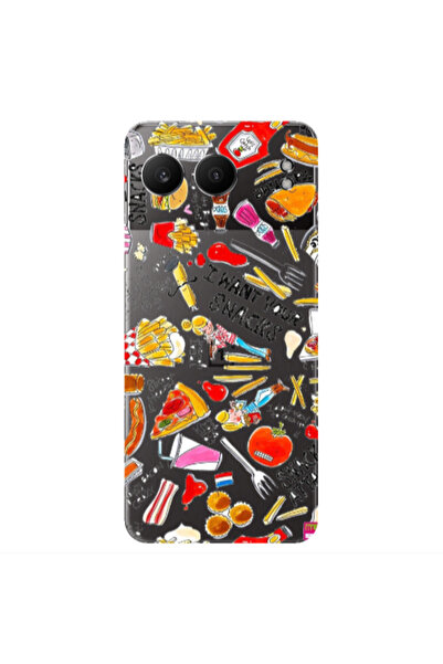 Other Oneplus Nord 4 Snack attack Transparent Silicone TPU Θήκη