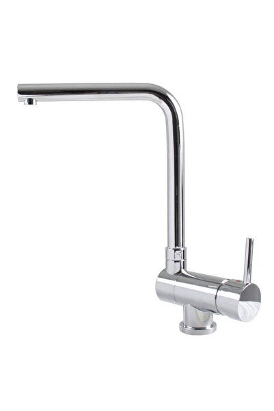 ELLECI - Danubio Pencere Önü Eğilebilir Krom Eviye Armatürü OUTLET - MIKDANCR-