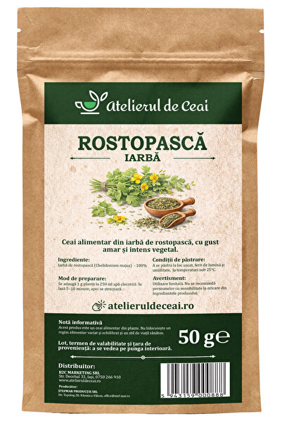 atelierul de ceai Ceai de iarbă de rostopască
