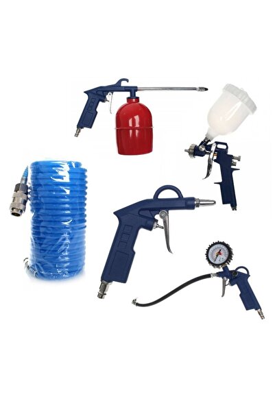 Kraft&dele Compressed air tool set, Kraft&Dele, 5 pieces, KD410