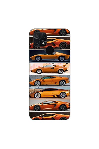 OEM Husa compatibila cu Xiaomi Poco C40 Silicon Gel Tpu Model Masini Lamborghini