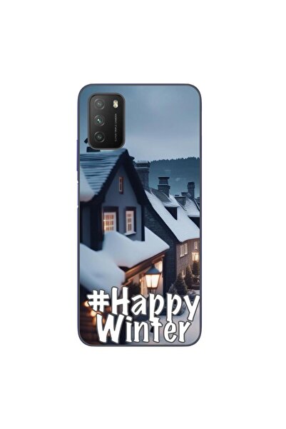 OEM Husa compatibila cu Xiaomi Poco M3 Silicon Gel Tpu Model Happy Winter