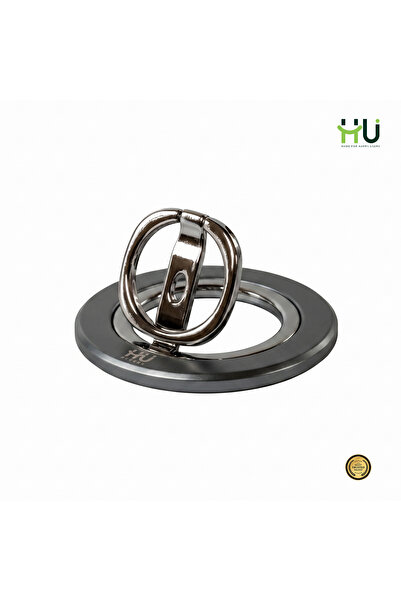 HU HAPPY USER Magnetic Phone Holder Ring – Ultra Thin Zinc Alloy Phone Grip w...