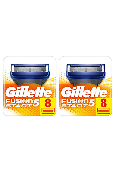 Gillette Fusion Start 8 Adet Yedek Bıçak x2