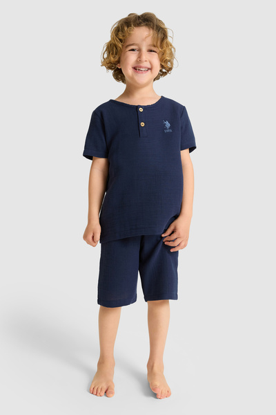 U.S. Polo Assn. Erkek Çocuk Lacivert Alt Üst Takım 50327343-VR033