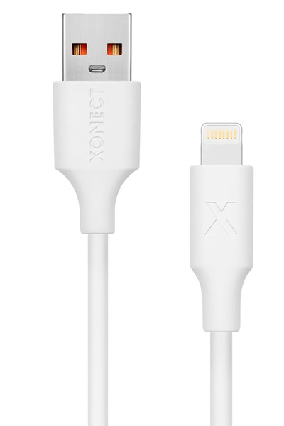 XONECT USB to Lightning iPhone Modelleri için Hızlı Şarj ve Data Kablosu 40 c...