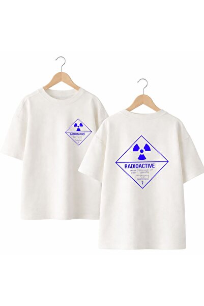 playwear تي شيرت برقبة دائرية واسع وفضفاض مصنوع من القطن بنسبة 100% مع طباعة ...