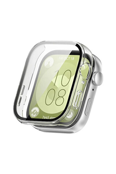 Techsuit Defense360 Pro Πλαστική Θήκη με Γυαλί σε Διαφανές χρώμα για Huawei W...