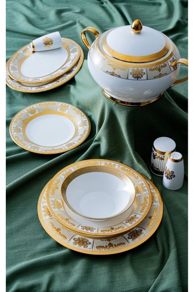 ERVA Belladonna 12 Kişilik 60 Parça Yemek Takımı