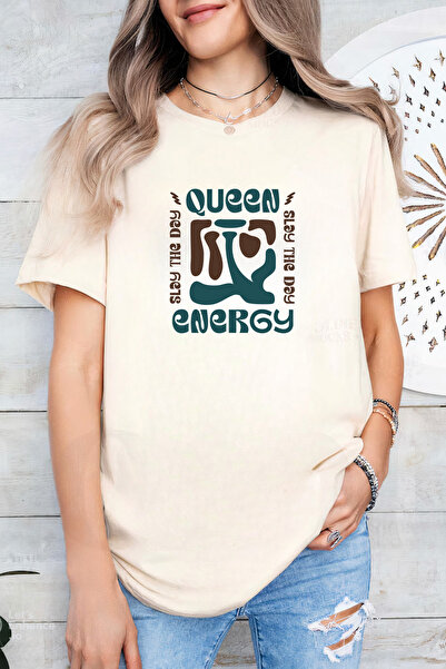 Sarah's Boutique Women's T-shirt – 100% cotton – Queen Energy