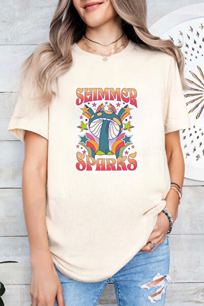 Sarah's Boutique Women's T-shirt – 100% cotton – Shimmer Sparks