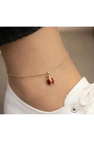 Papatya Silver 925 Ayar Gümüş Minimal Uğur Böceği Halhal.rose.gold.rodaj Renk...