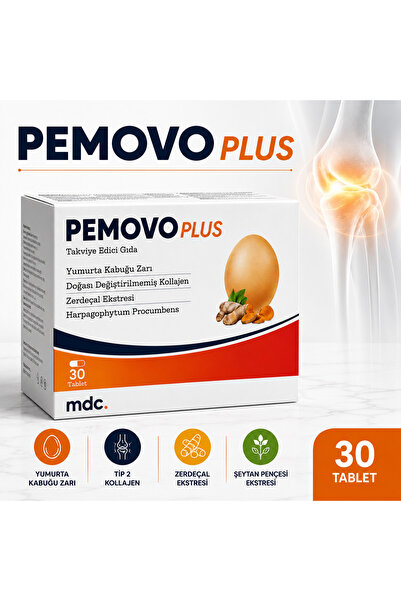MDC Pemovo Plus 30 Tablet Tip 2 Kollajen Eklem Desteği