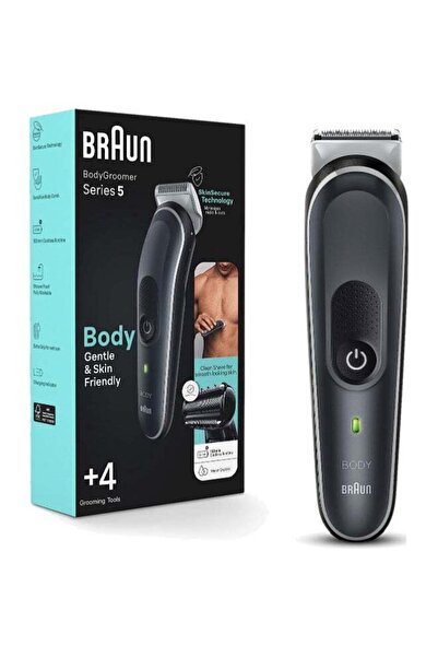 Braun Group ماكينة حلاقة الجسم براون سيريز 5 BG5360 النسخة الدولية باللون الأسود