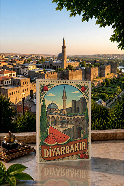 Z&R CRAFT DİYARBAKIR TEMALI ÇİZGİSİZ BEYAZ NOT DEFTERİ. A5 ÇİZGİSİZ BEYAZ BLO...
