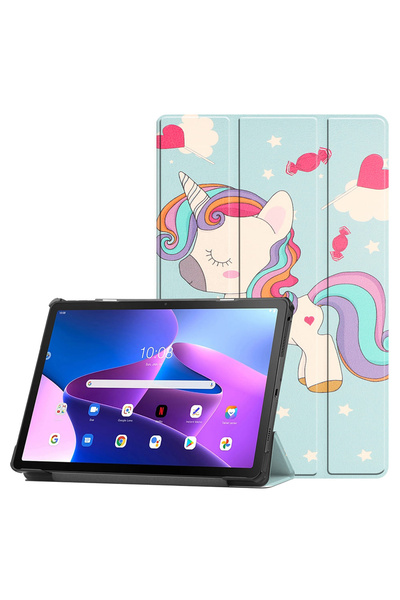 Techsuit Case for Lenovo Idea Tab 11, FoldPro, shockproof, Unicorn