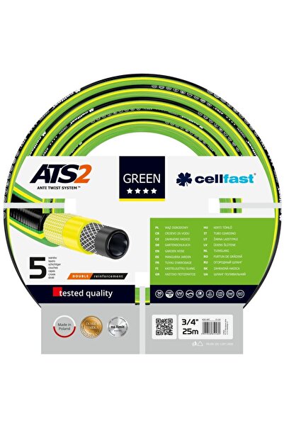 Cellfast Furtun gradina 15-120 GREEN ATS2 в„ў 3/4" 25m