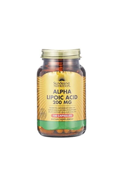 Sunshine Nutrition حمض ألفا ليبويك 100 كبسولة