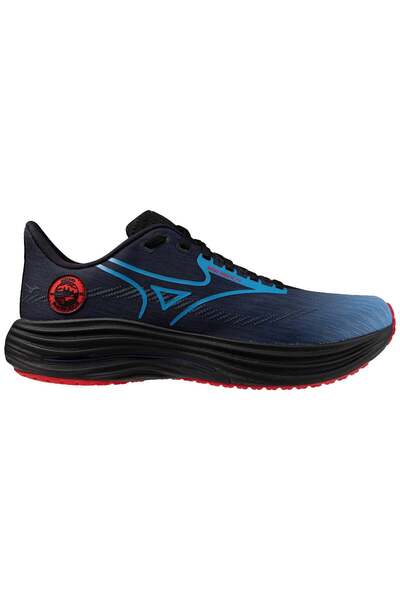 MIZUNO Pantofi de alergare Wave Rider 29 Amsterdam FW 2025-Negru/Albastru-38 1/2