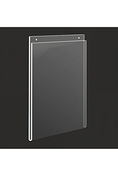 Cengo A4 Vertical Perforated Wall Mounted Hanging Plexiglass Foil Holder Broc...