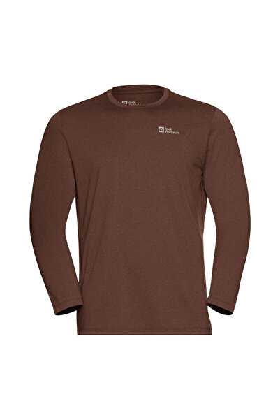 Jack Wolfskin Мъжка термо блуза Sky Thermal FW 2025-Кафяв-S