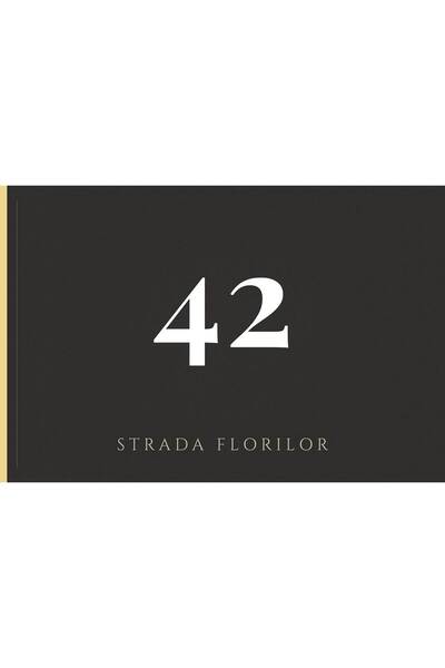 Feruccio Plăcuță număr casă personalizată – Modern Urban, aluminiu dibond, de...