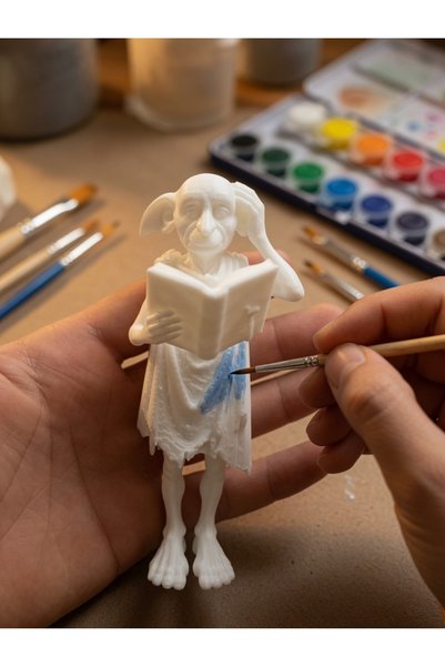 Rapithwin Setul de decorare pentru bibliotecă Harry Potter Dobby include setul de pictură