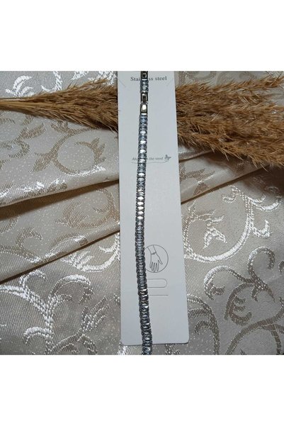 staınless steel Waterway Silver Color Bracelet