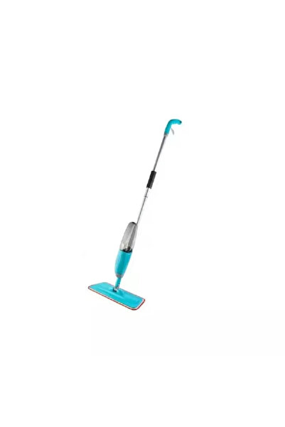 Tim Mop plat cu rezervor transparent și pulverizare spray, cap microfibră, co...
