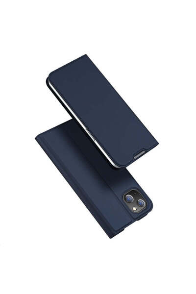 Dux Ducis Husă tip toc Skin Pro pentru iPhone 14 Pro Max, Albastru