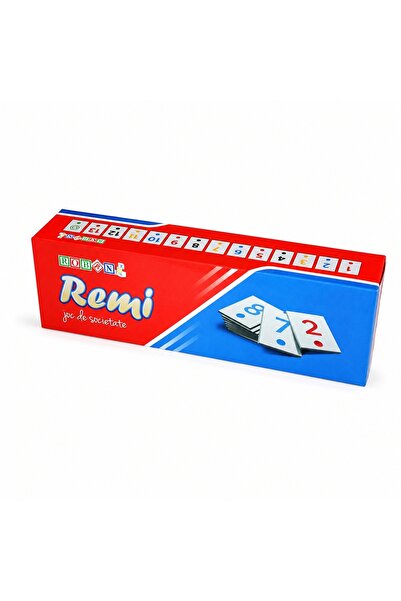 Avaleea Joc Remi Clasic Cu 104 Piese Din Plastic Pentru Copii Si Adulti, Joc ...