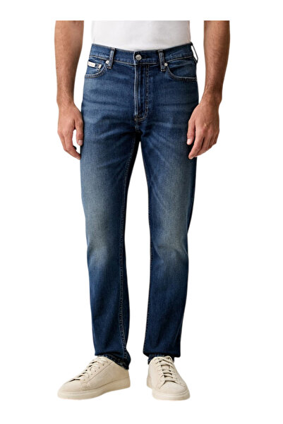 Calvin Klein Ανδρικό Classic Taper Τζιν Μπλε LV04RG900G-4G5