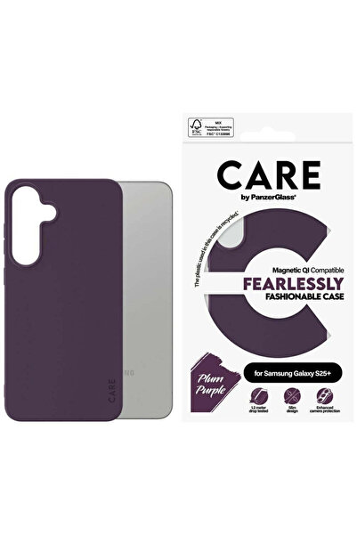 Panzer Glass Husă CARE by PanzerGlass Fashion QI pentru Samsung Galaxy S25+ -...