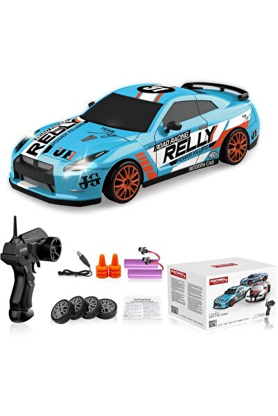 Avaleea Masina RC Drift 1:24 4WD, Masinuta Telecomandata cu Viteza 15 km/h, L...