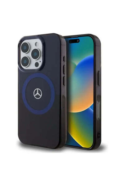 MERCEDES Husă MB cu strat dublu bicoloră MagSafe pentru iPhone 16 Pro Max - a...