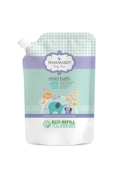 Pharmasept Baby Care Ήπιο Αφρόλουτρο Ανταλλακτικό 900 ml