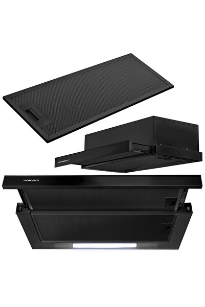 Berdsen Hotă de bucătărie sub dulap - 60 cm BE-60-LW negru