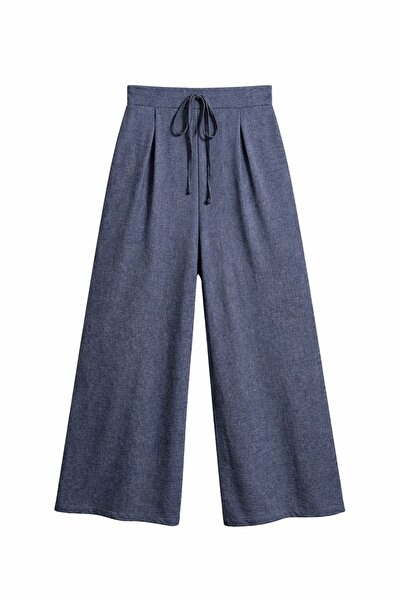 Hiccup Pantaloni palazzo cu talie înaltă și croi larg, MIXRAY, cu noduri